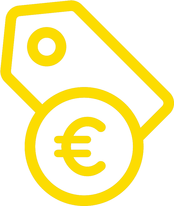 Pictogramm für faire Preise